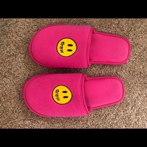 Drew house by Justin Bieber slippers magenta pink